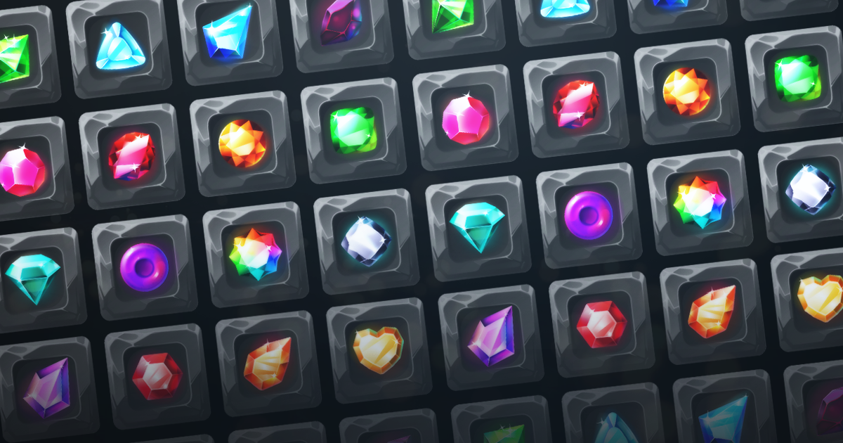 Gem Unity Texture 2D Match 3 Gems | 2D GUI | Unity Asset Store