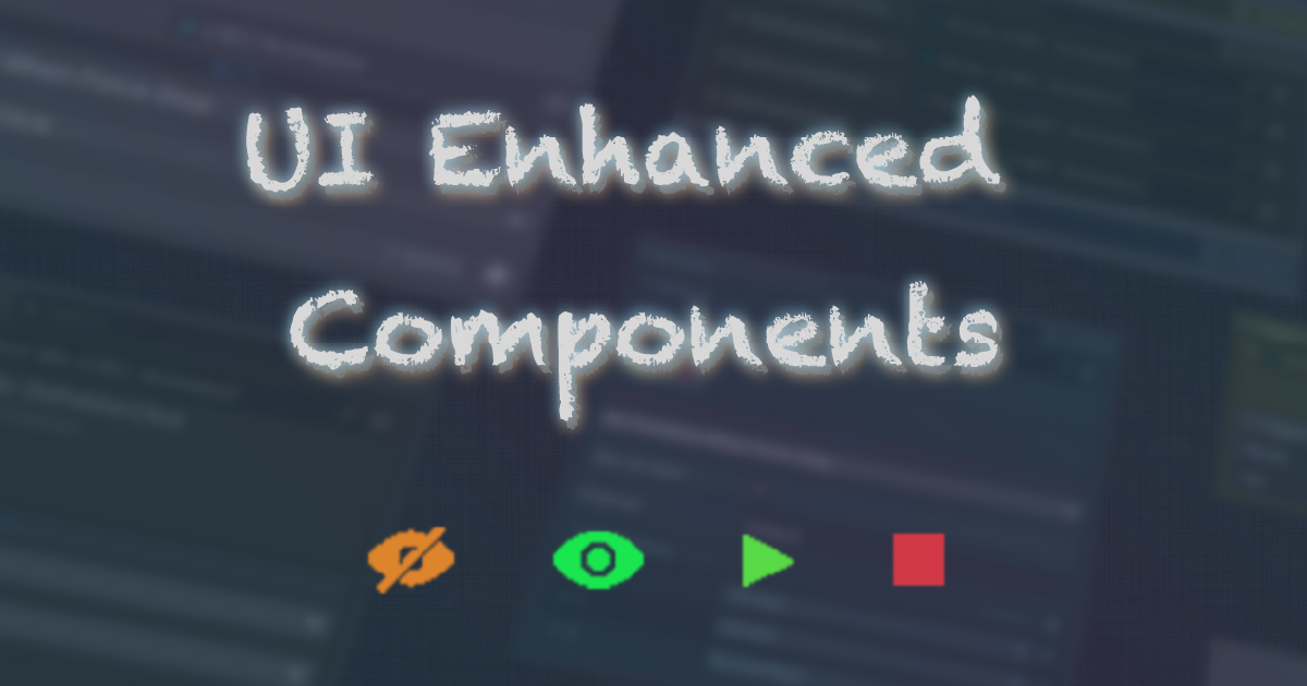 UI Enhanced Components | GUI Tools | Unity Asset Store