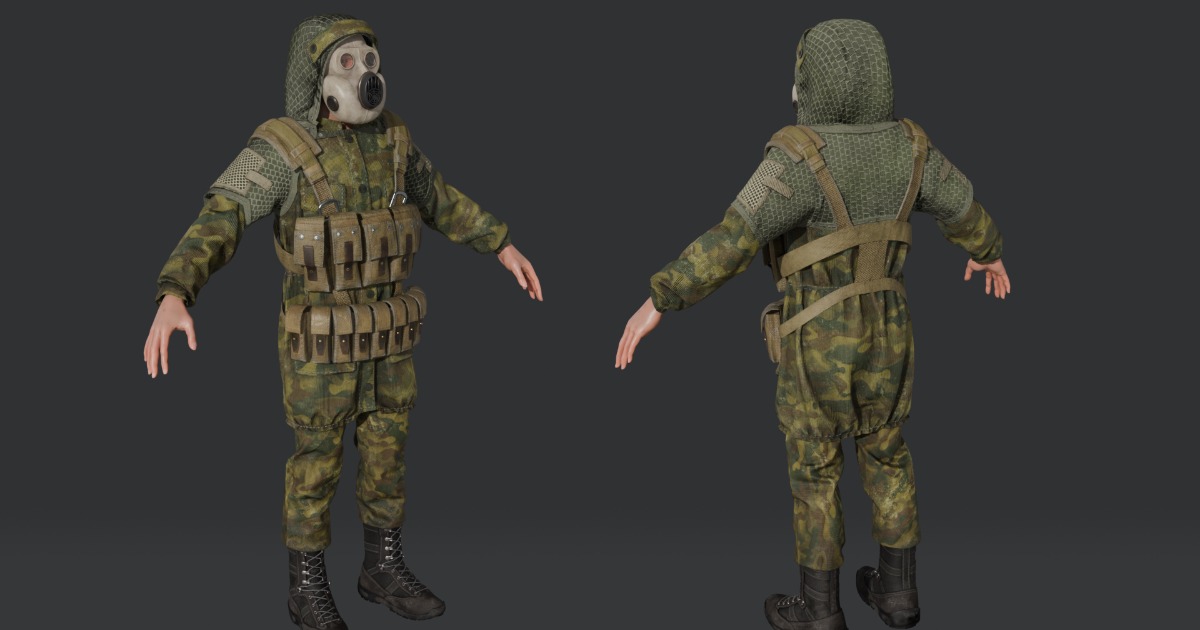 Undawn Ripper Post apocalyptic survivor 1 | 3D Characters | Unity Asset Store