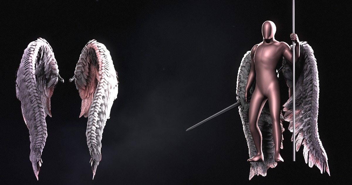 Angel Wings third | Characters | Unity Asset Store