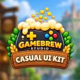 GameBrew Casual UI Kit - Animated Mobile UI & Effects