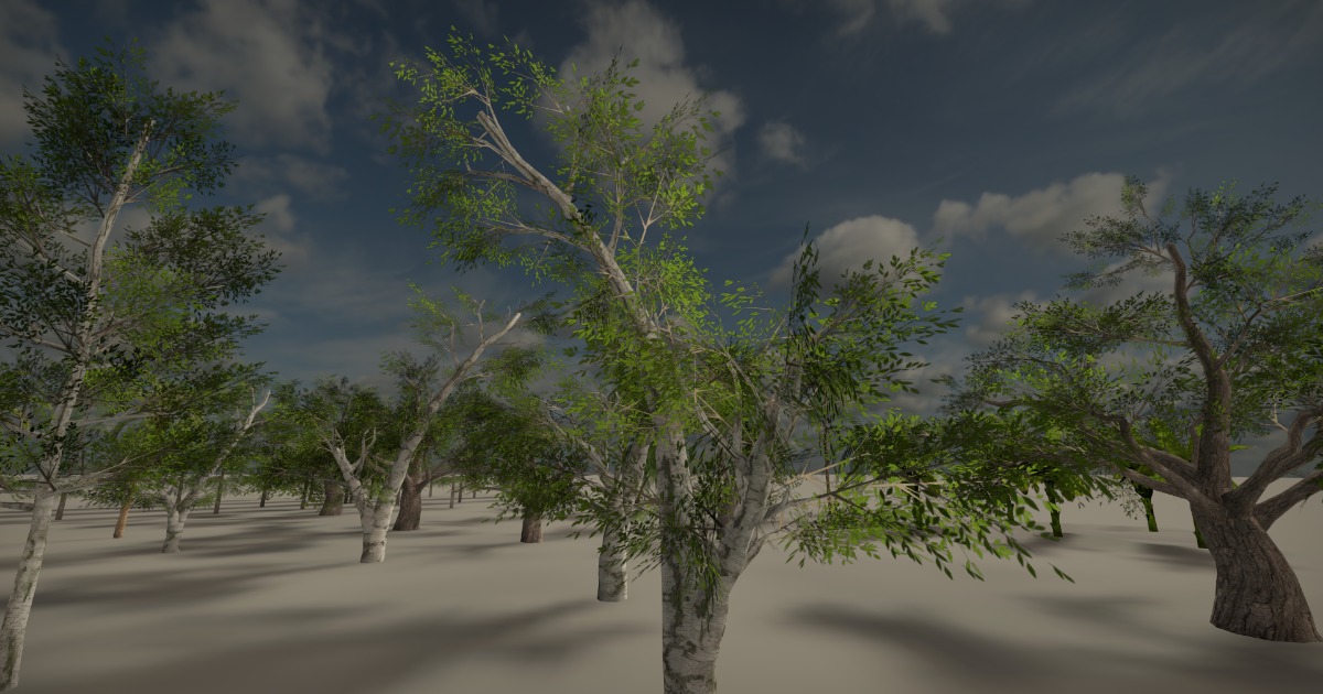 Realistic Trees & Foliage Bundle (Mobile Optimized) | 3D 식물 | Unity ...