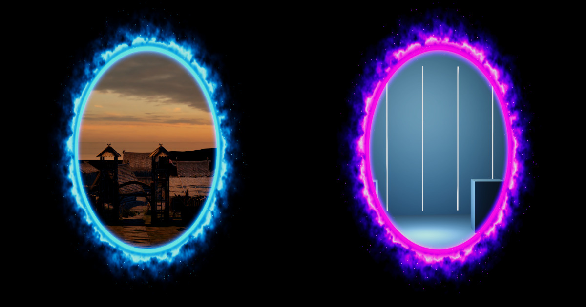 WARPGATE: Real-time Portals | VFX | Unity Asset Store
