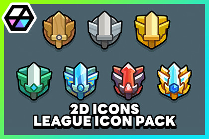 2D Icons - League Icon Pack