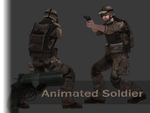 Animated Soldier (ver2.0)- Lowpoly | Characters | Unity Asset Store