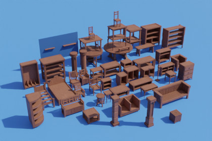 Wood Furnitures 2