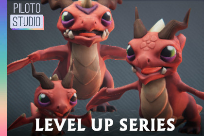 Cute Dragon - 3 Characters + Animations