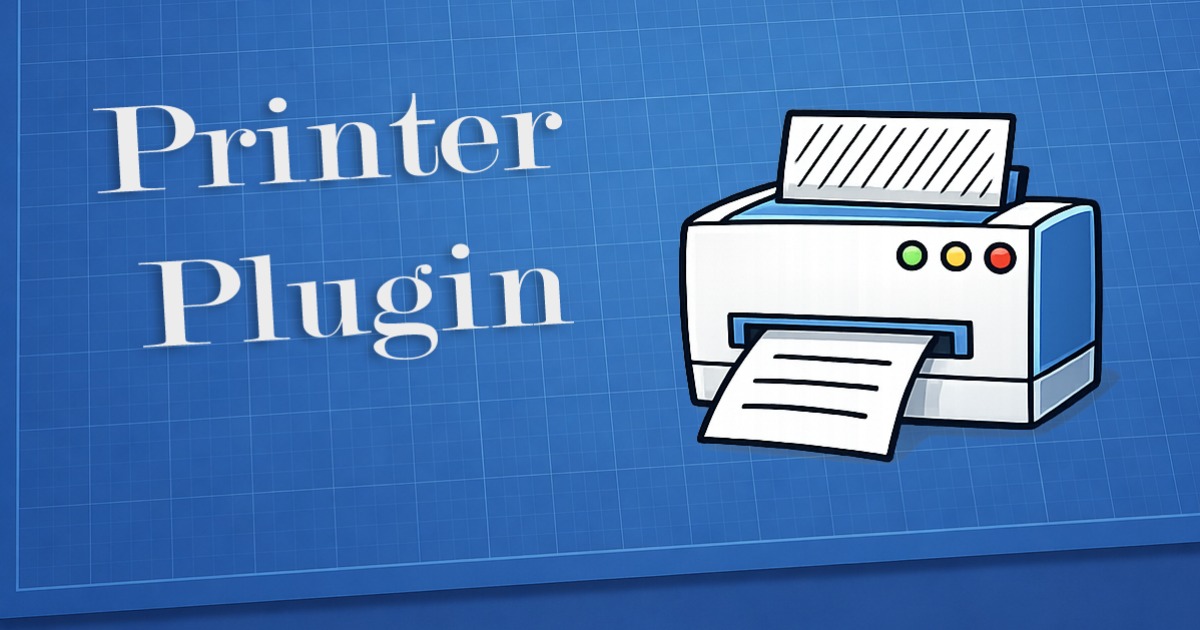 Printer Plugin | Utilities Tools | Unity Asset Store