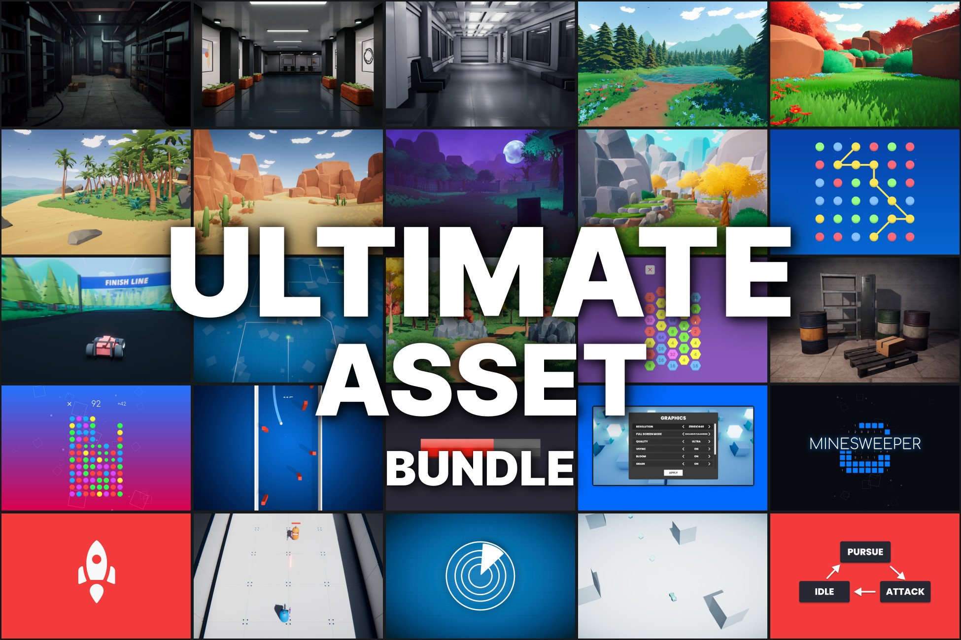 Ultimate Asset Bundle - Complete Asset Collection | Packs | Unity Asset ...