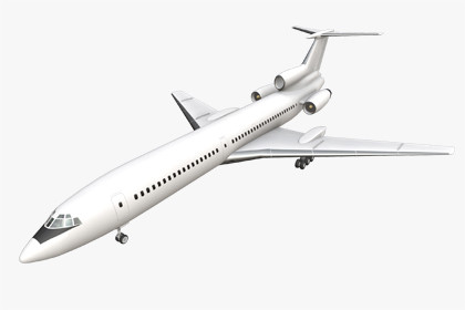Airplane Tu-154 Blank Livery