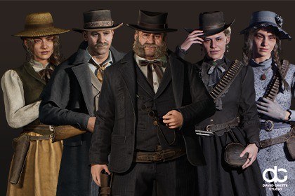 Western Characters Bundle 2025, part 2 - Complete Collection