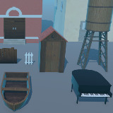 Old Cartoon House/Props