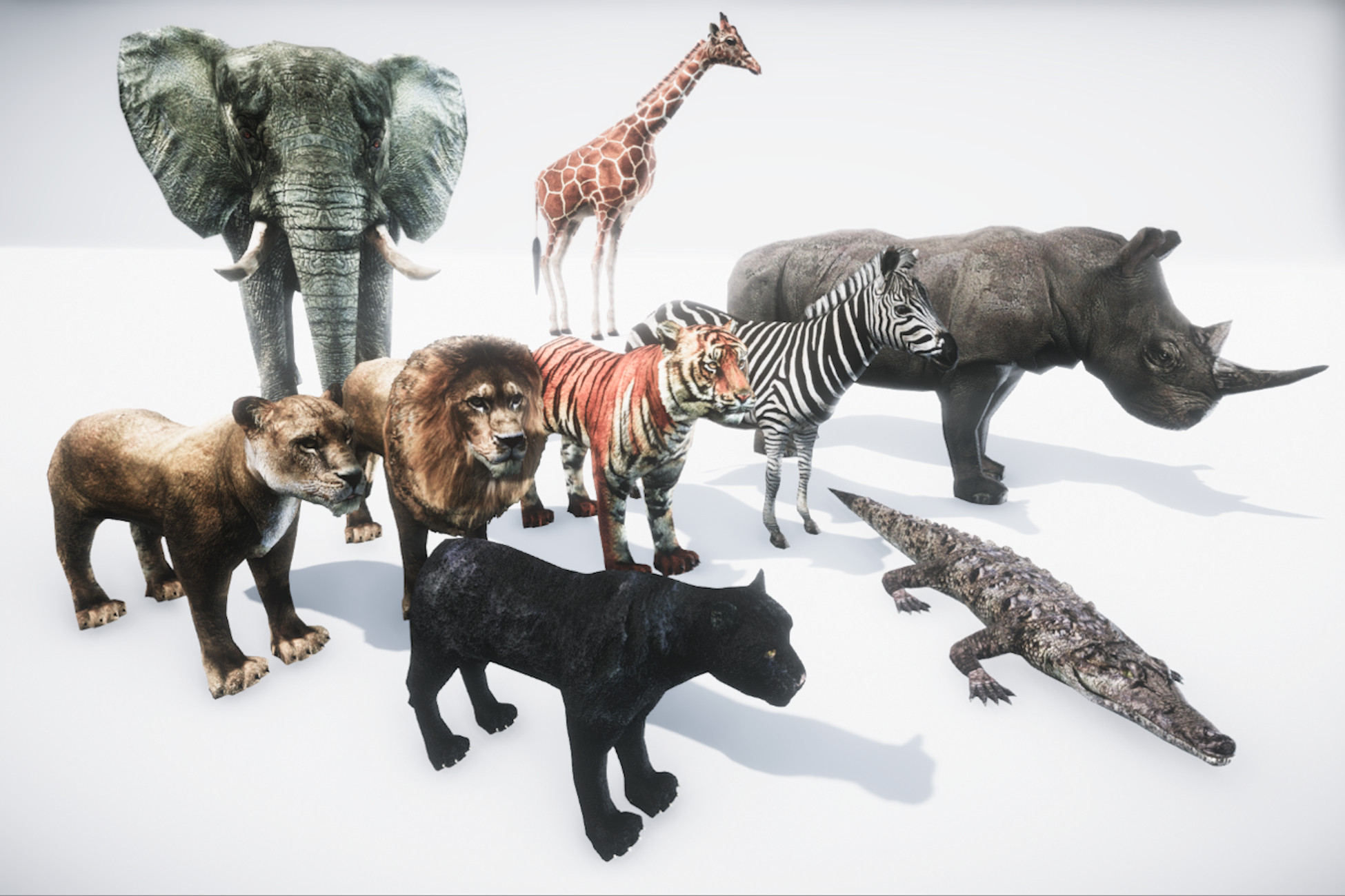 Anials Unity Africa Animals Pack Low Poly V1 | 3D Animals | Unity Asset Store