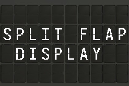 Split-Flap Display