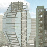 OWA Tech District 02 - City Building Kit: Sci-Fi, Cyberpunk, Modern, Futuristic