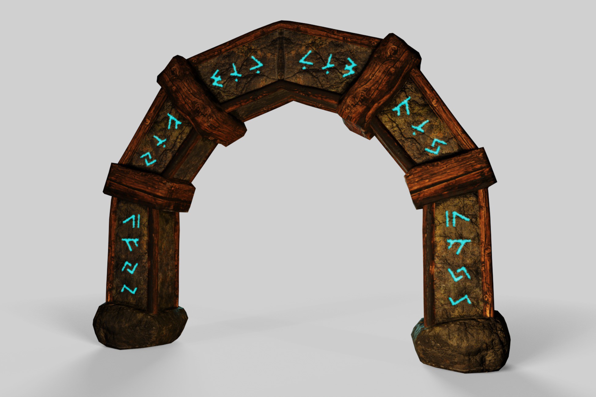Arch Design Unity Stone and wooden Arch | 3D Dungeons | Unity Asset Store