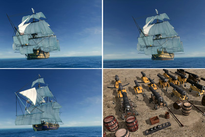 HMS/Pirate Ship Collection