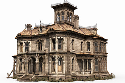 Old House Victorian Abandoned