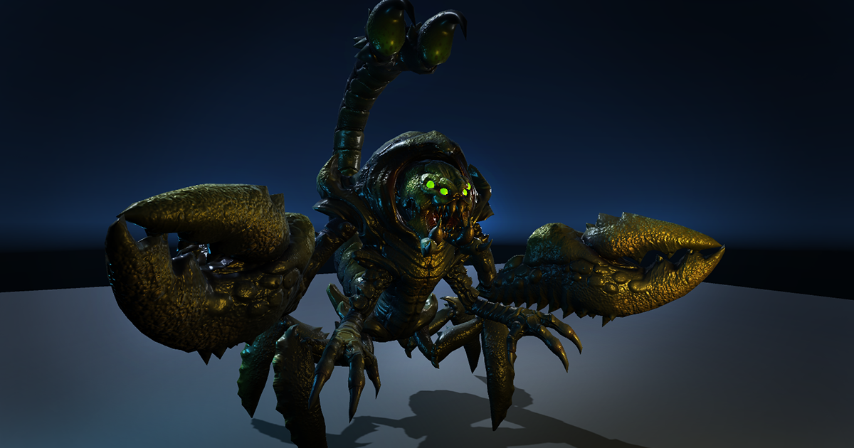 King Scorpion | 3D Creatures | Unity Asset Store
