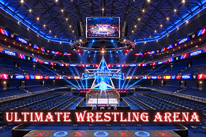 Ultimate Wrestling Arena Stadium – Championship Stage | Modular 3D Environment