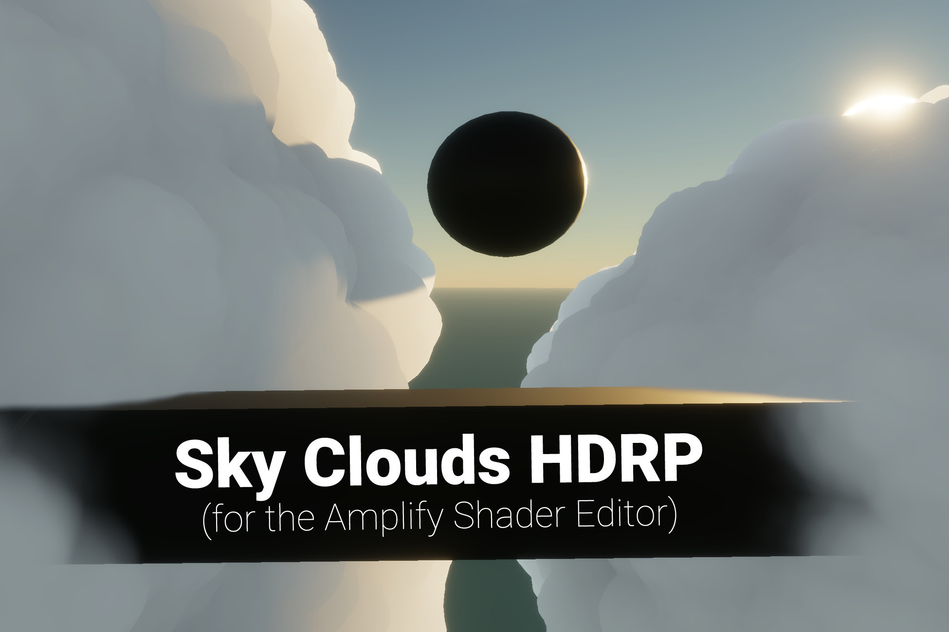 Sky Clouds HDRP: Fluffy Cloud Shader for Amplify | Particles/Effects ...