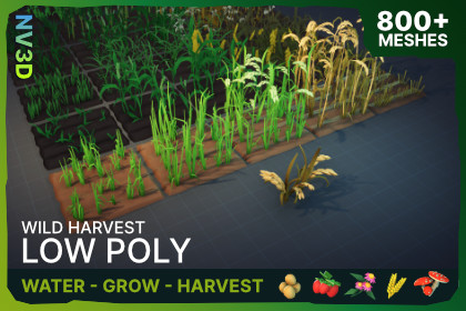 Wild Harvest: Low Poly