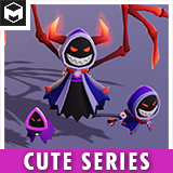 Grim Reaper Wraith Evolution Pack Cute Series
