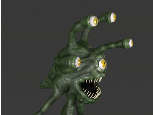 Creature_Evil_Eye_X | 3D 생물 | Unity Asset Store