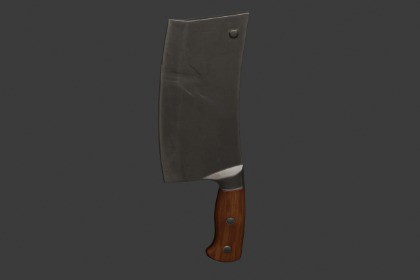 Realistic Butcher's Knife