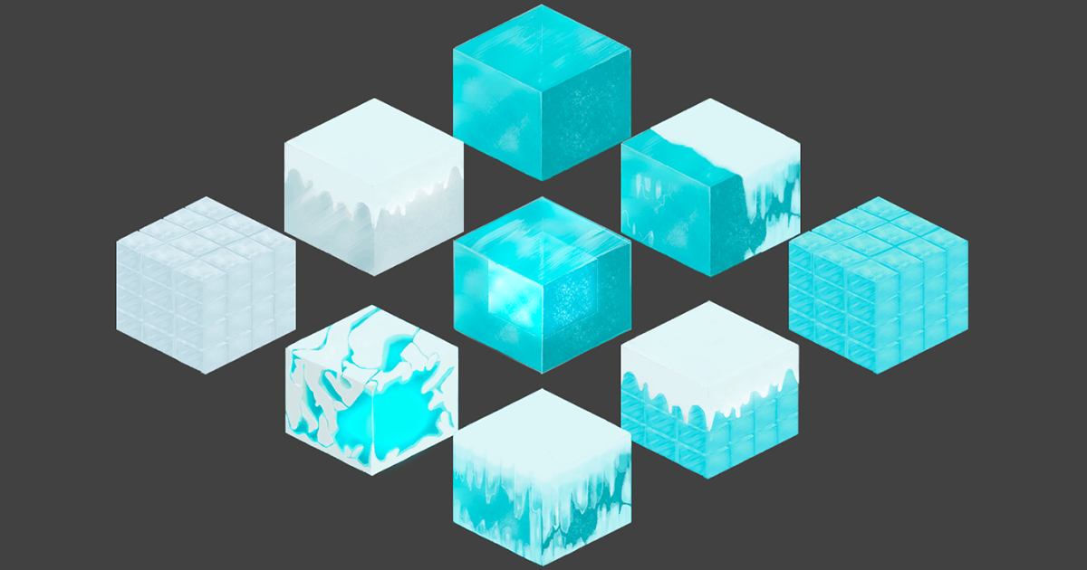2D Ice And Snow Isometric Tiles | 2D Environments | Unity Asset Store