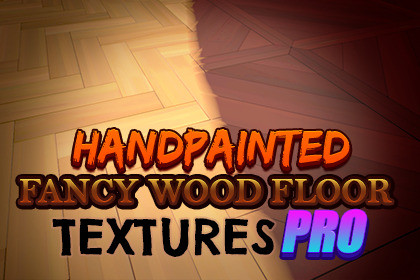 Handpainted Fancy Wood Floor Textures Pro | Terrain Tool | URP HDRP