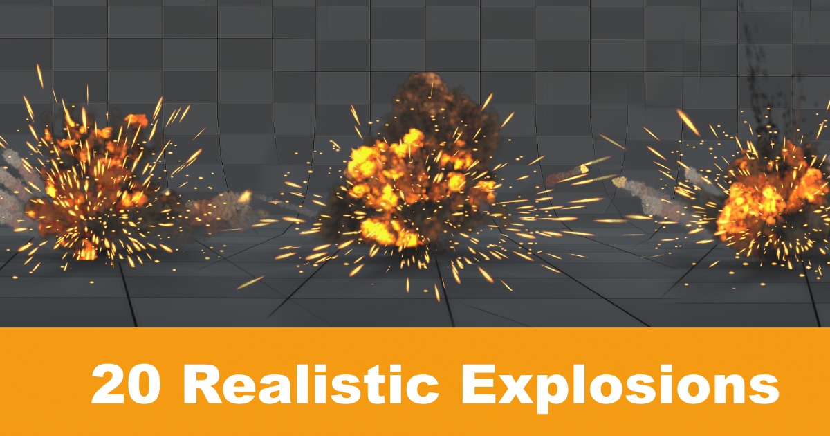 Ultra Realistic Explosions | VFX | Unity Asset Store
