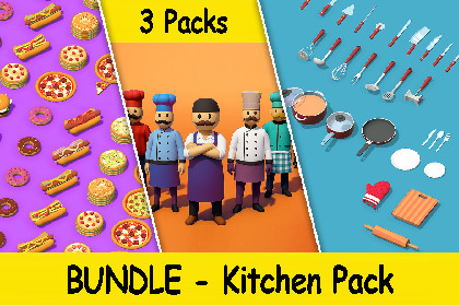 BUNDLE - Kitchen Assets Pack