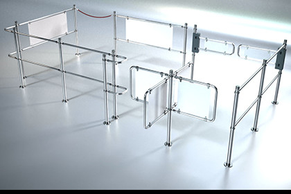 Modular Turnstile Barrier System