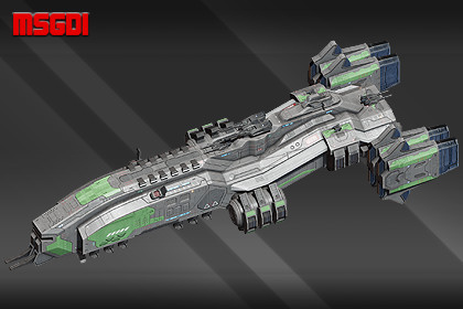 Spaceship Ares Cruiser