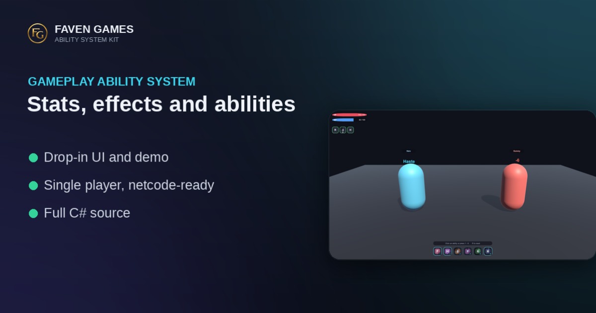 Ability System Kit | Game Toolkits | Unity Asset Store