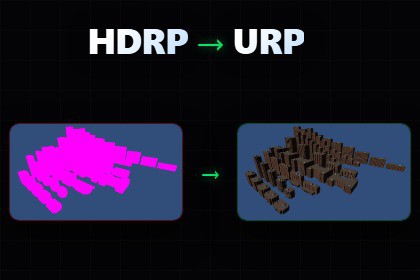 HDRP to URP Converter