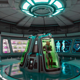 Sci-Fi Creatures Cryo Chamber Room