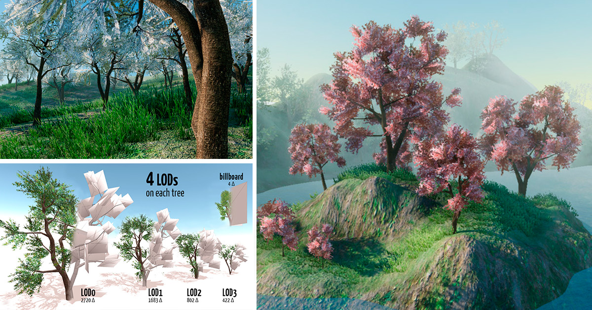 Orchard Trees | 3D Trees | Unity Asset Store