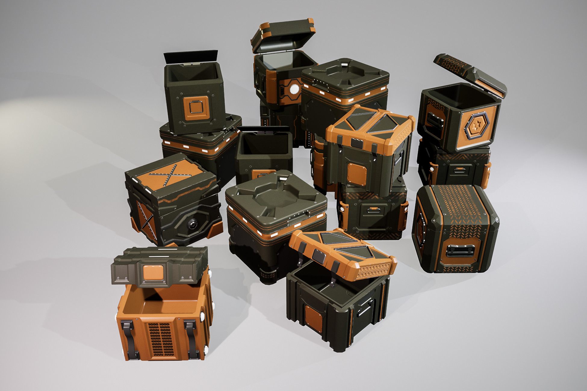 Unity Future Props SciFi Props Pack#3 | 3D Props | Unity Asset Store