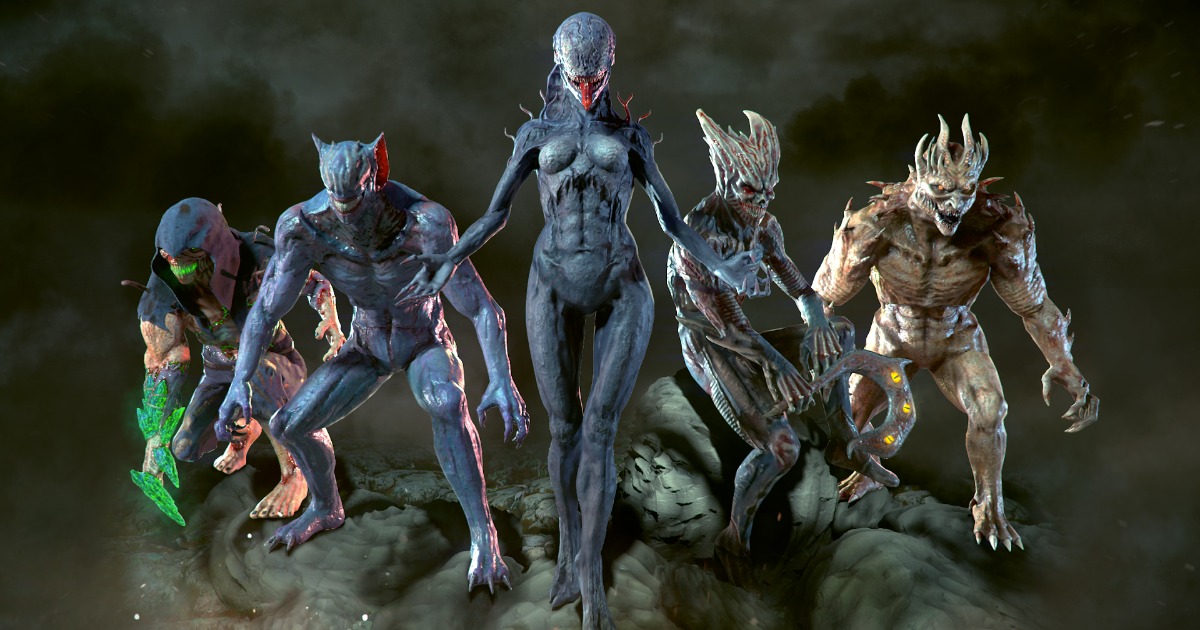 Monster pack first | 3D Characters | Unity Asset Store