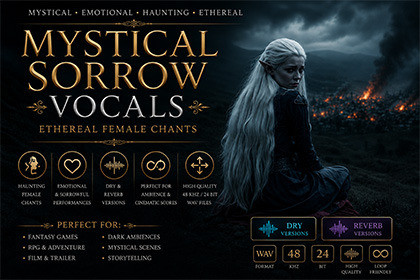 Mystical Sorrow Vocals - Ethereal Female Chants