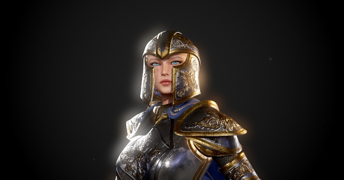 Knight Lady Kira | 3D Humanoids | Unity Asset Store
