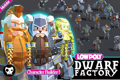Low Poly Dwarf Factory