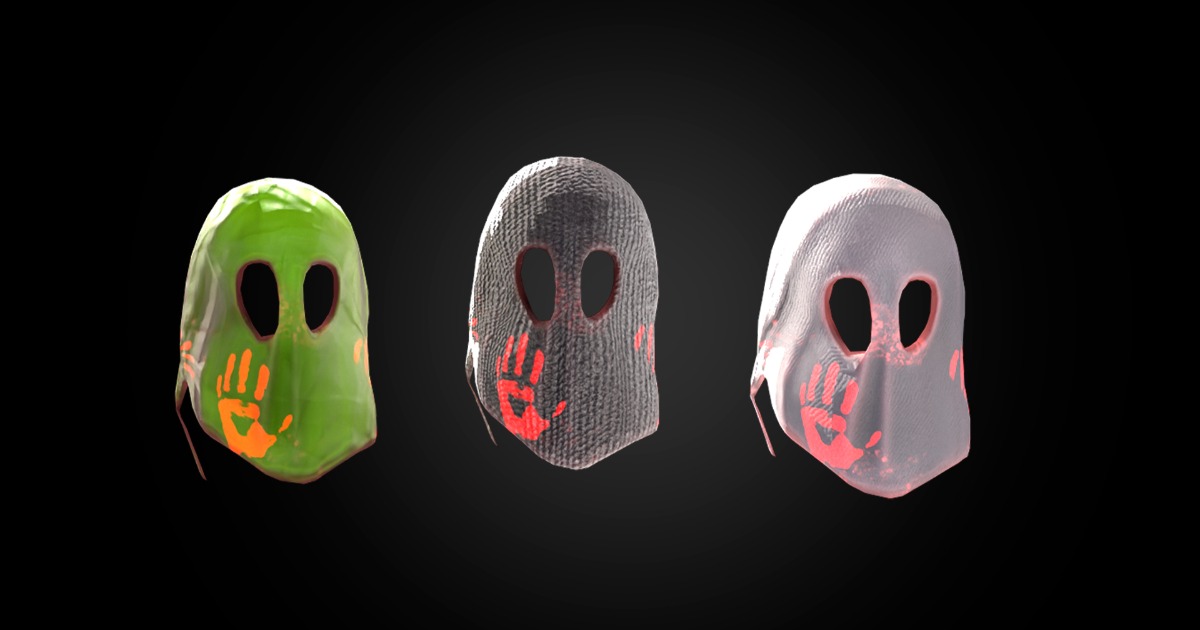 Ghost Mask | Props | Unity Asset Store