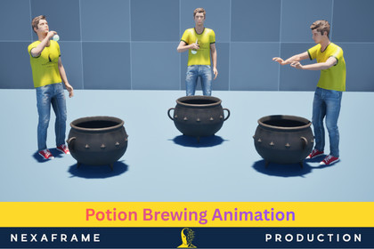 Potion Brewing Animation