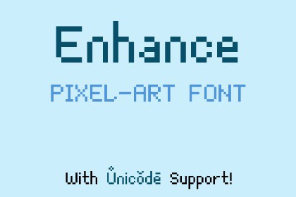 Cozy Pixel Font - Enhance