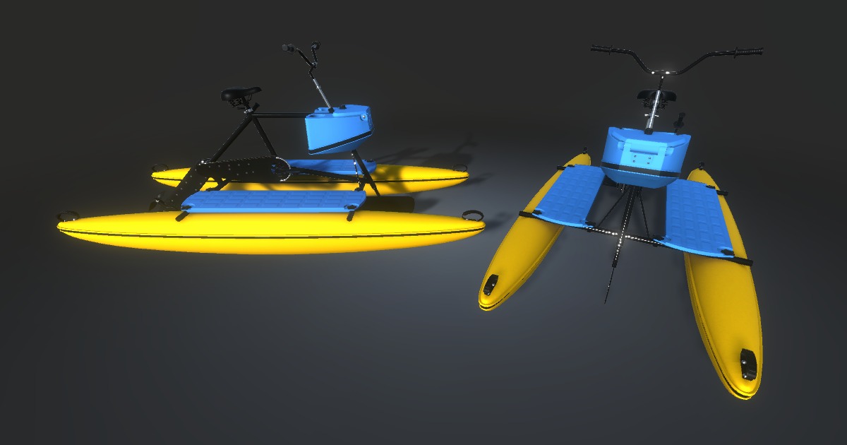 Water Bike | 3D Sea | Unity Asset Store