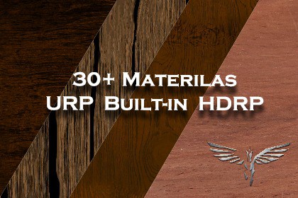30+ Scanned PBR Materials