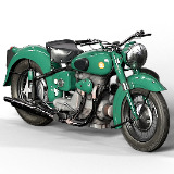Retro Motorcycle